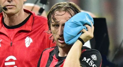 ¿Se perderá el Mundial? Luka Modric es operado de una fractura de pómulo y se termina su temporada con el Milan