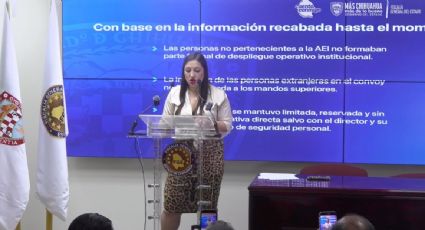 Maru Campos todavía no ha confirmado su asistencia al Senado; gobierno estatal niega participación de extranjeros en operativo