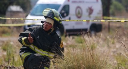 Colapsa túnel de "huachicol" en el Edomex y cuatro personas quedan atrapadas; continúa rescate
