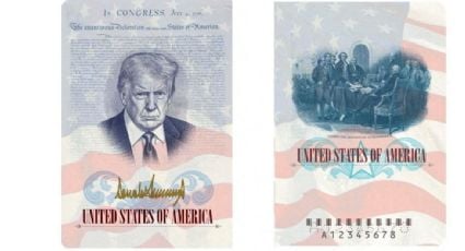 El segundo mandato de Trump: incluye su imagen en billetes, monedas, instituciones y pasaportes