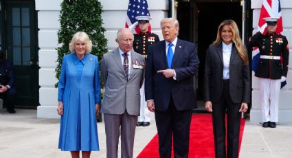 "Es un gran rey": Trump despide a Carlos III y Camila en la Casa Blanca tras su visita