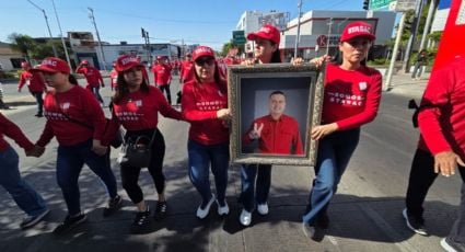Trabajadores del ayuntamiento de Culiacán exigen justicia y seguridad, tras el asesinato de su líder sindical