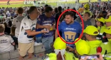 Retiran a un aficionado de Pumas del Estadio Olímpico Universitario tras agresión a directivos del América