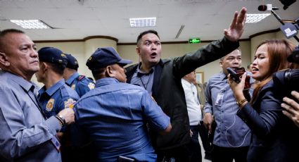Reportan disparos en el Senado de Filipinas en medio del intento de detención de un legislador, buscado por la Corte Penal Internacional