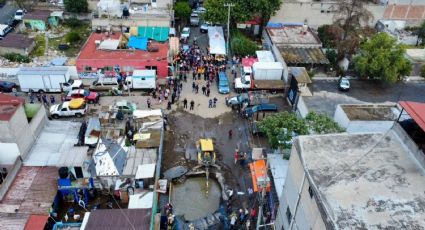 Ruptura de tubería con 60 años de operación provocó megafuga en Iztapalapa; vecinos reportan falta de agua