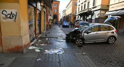 Sujeto atropella a varias personas en Italia; hay siete lesionados, dos se reportan graves