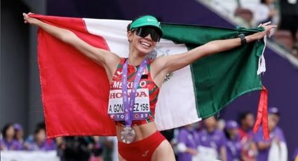 La mexicana Alegna González impone récord nacional y conquista Medio Maratón de Marcha en Portugal
