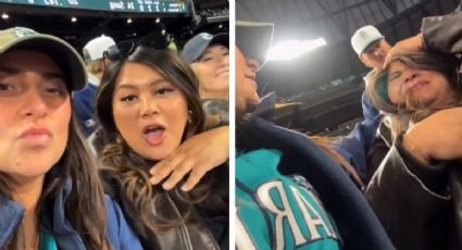 Mujer recibe pelotazo en la cabeza en el juego Padres-Mariners por estar viendo el celular: denuncia acoso en redes