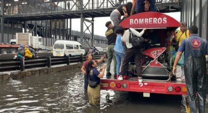 Lluvias y granizo dejan inundaciones y afectaciones en varias zonas de Edomex y oriente de CDMX