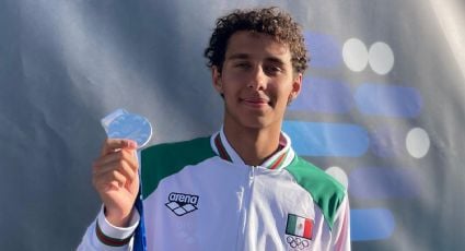 ¡Histórica plata! Paulo Strehlke es el primer mexicano que sube al podio en una Copa del Mundo de Aguas Abiertas
