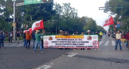 Arrancan movilizaciones de transportistas y agricultores en CDMX; acusan a la SSC de bloquear su paso