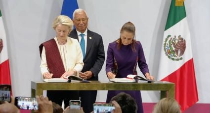 México y la UE firman alianzas; Sheinbaum descarta afectaciones al T-MEC