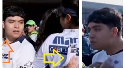 Aficionado de Pumas roba boletos para la Final frente a cámara de televisión y es detenido por la policía