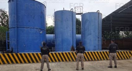 Aseguran más de 250 mil litros de presunto "huachicol" y detienen a 12 personas en Veracruz