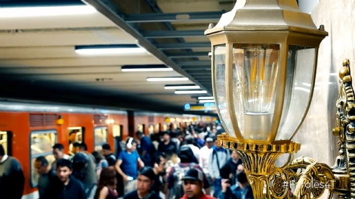 Faroles estilo 4T: la remodelación con “toque francés” en el Metro de la CDMX la realiza una empresa favorita de su director Adrián Rubalcava