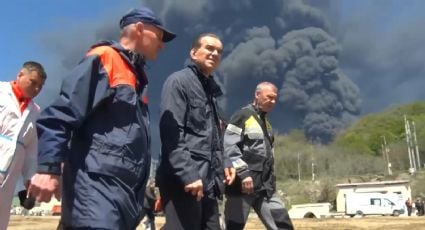 Instalaciones petroleras rusas se incendian en nuevo ataque con drones de Ucrania