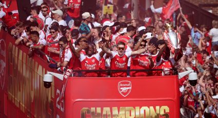 ¿Festejo fuera de lugar? Arsenal desfila en las calles de Londres a unas horas de perder la Final de la Champions