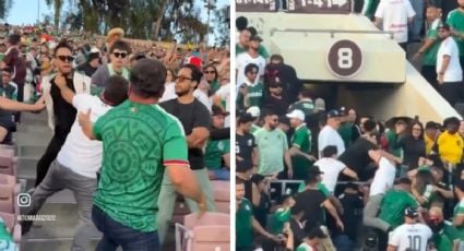 Violencia entre fans mexicanos: diversas peleas se suscitaron en el Rose Bowl durante y después de la victoria del Tri ante Australia
