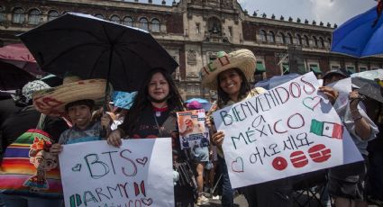 Fans de BTS piden a Sheinbaum no usar artistas con fines políticos tras llegada del grupo a México