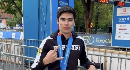 Orgullo mexicano: Emiliano Barba es campeón en los 5 km de marcha de Podebrady, República Checa