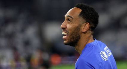 Pierre Aubameyang, delantero del Olympique de Marsella, es suspendido tras rociarle el extintor a un trabajador del club