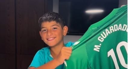 Lo trae en la sangre: Hijo de Andrés Guardado anota golazo de tiro libre y hace hat-trick con las fuerzas infantiles del Real Betis