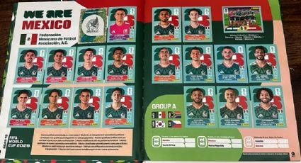 Álbum Panini ‘falla’ en convocatoria de México: hay 14 jugadores sin estampa y aparecen seis que no van al Mundial