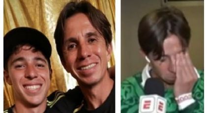 "Es el dolor más grande de mi carrera": El 'Tilón' Chávez llora tras llamado mundialista de su hijo Mateo con México, algo que él no pudo cumplir