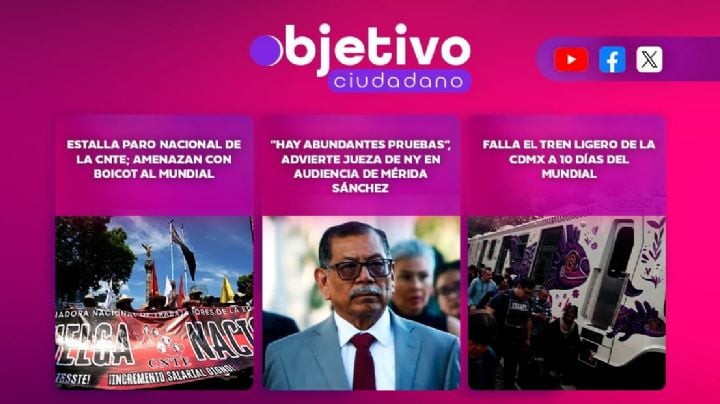 Objetivo Ciudadano: 1 de junio