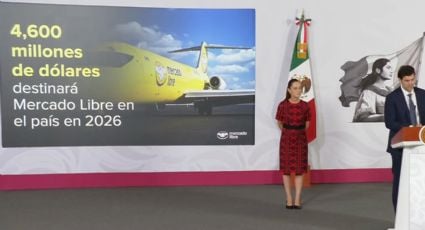 Gobierno de Sheinbaum anuncia la inversión de Mercado Libre por 4 mil 600 millones de dólares este año