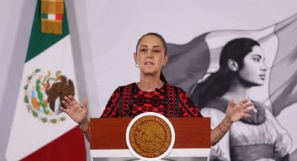 "Hoy no vamos a entrar en polémicas, hoy amor y paz", dice Sheinbaum a la prensa previo a la sesión de preguntas
