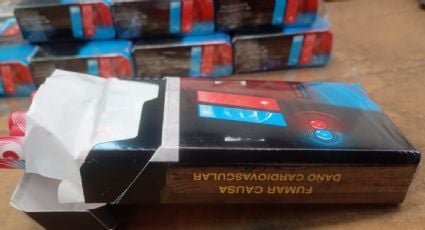 Decomisan en el AICM más de 1.2 millones de cigarros ilegales procedentes de Taiwán