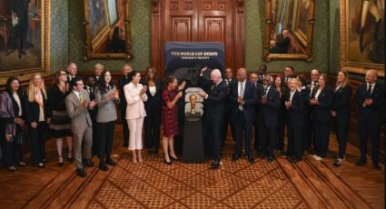 Sheinbaum da la bienvenida a Gianni Infantino y representantes de confederaciones a horas de que arranque el Mundial en México