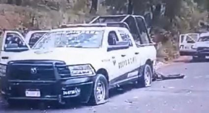 Emboscan a policías en Michoacán: hay al menos cinco muertos y 10 heridos