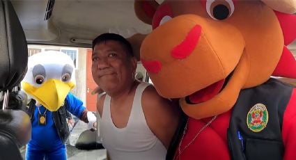 Policías se disfrazan de mascotas del Mundial de futbol para detener a un narcomenudista en Perú