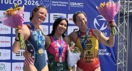 ¡Campeona del orbe! La mexicana Ana María Torres conquista la Copa del Mundo de Triatlón en Huatulco