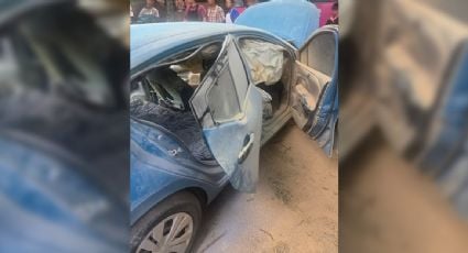 Padre e hijo resultan heridos tras explosión al interior de automóvil cuando circulaban en la zona de Tacubaya