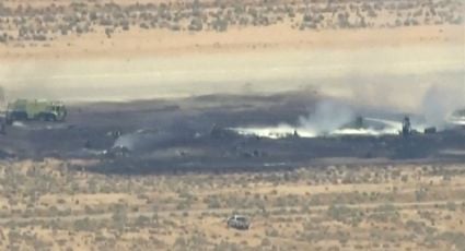 Confirman el fallecimiento de los ocho tripulantes del bombardero que se estrelló en una base militar de California