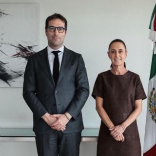 Sheinbaum se reúne con el vicepresidente primero del gobierno de España