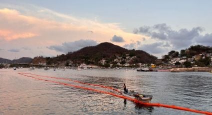 Registran derrame de hidrocarburo cerca de la Terminal Marítima de Pemex en Manzanillo