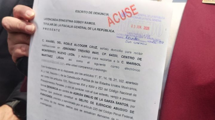 Morena denuncia al alcalde de Monterrey, Adrián de la Garza, por ejercicio abusivo de funciones