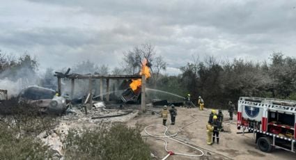 Suman al menos tres heridos por la explosión en un sitio de almacenamiento de pipa de gas en Puebla