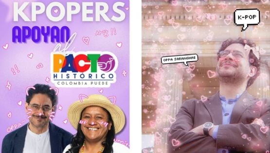 K-pop se vuelca a la política en Colombia: Iván Cepeda, candidato de Petro, hizo campaña respaldado por Army