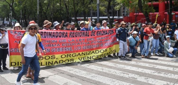 Protestas en CDMX: manifestantes aprovechan el Mundial de futbol para presionar a las autoridades