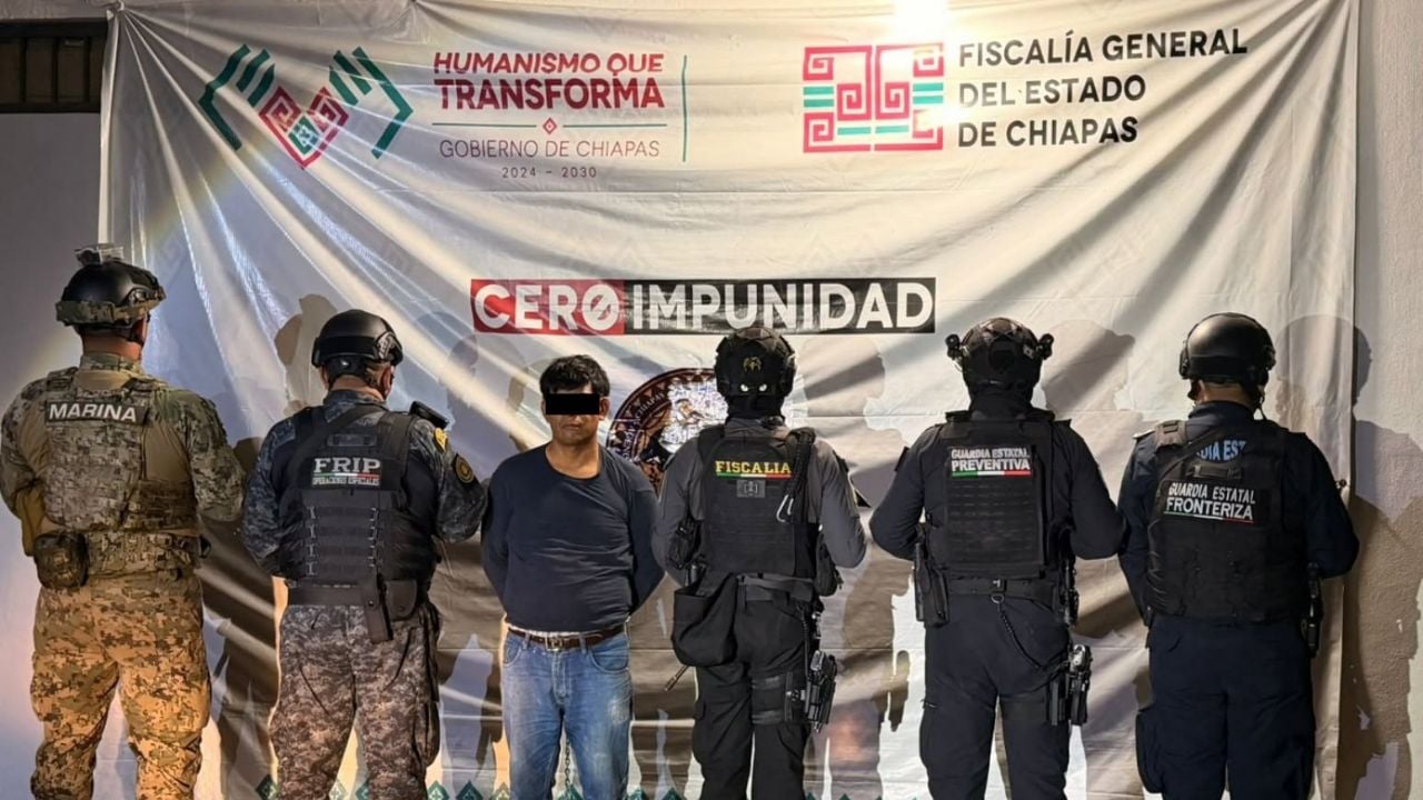 Cae en Chiapas el salvadoreño "El Misterio", líder de la pan