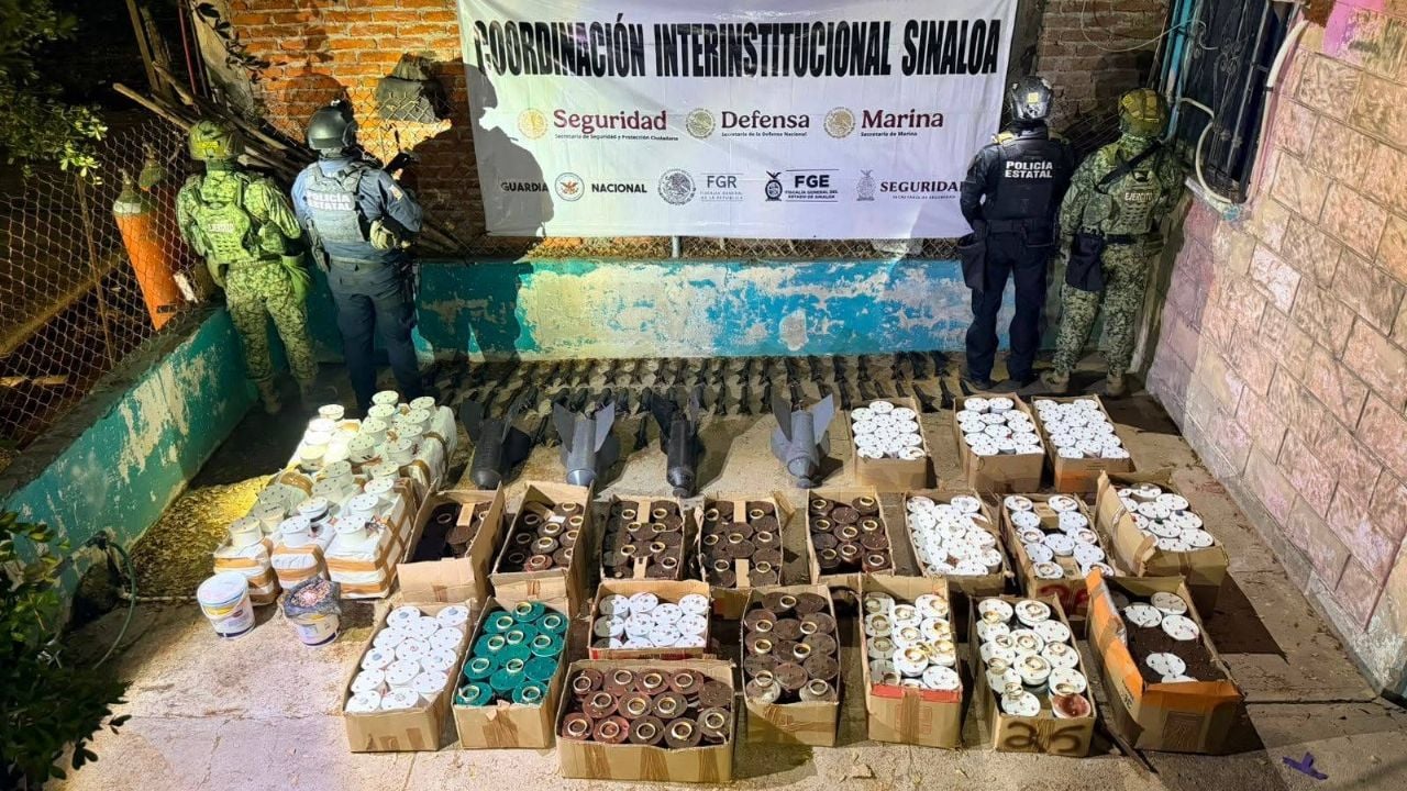 Incautan 550 artefactos explosivos y una camioneta con repor