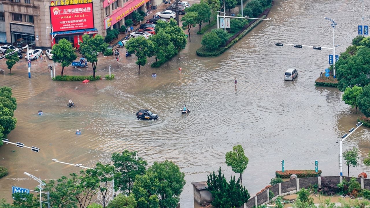 Clima extremo en China: lluvias "excepcionalmente intensas" 