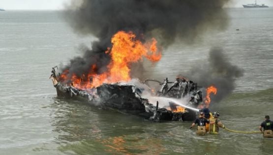 Gobierno de Ecuador niega indicios de ataque en el incendio de 35 embarcaciones en Manta