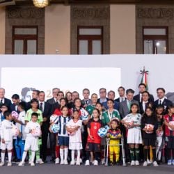 Emilio Azcárraga y otros dueños de clubes asisten a la mañanera: anuncian estrategia nacional para detección de talento infantil en el futbol