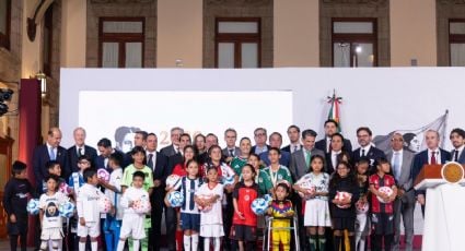 Emilio Azcárraga y otros dueños de clubes asisten a la mañanera: anuncian estrategia nacional para detección de talento infantil en el futbol